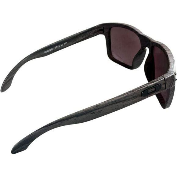 OAKLEY Holbrook OO9102-B7 Unisex Sunglasses Woodgrain Frame Prizm Daily Polarize main image 9